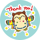 LINEスタンプ：Thank you！