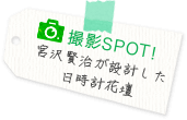 撮影SPOT!