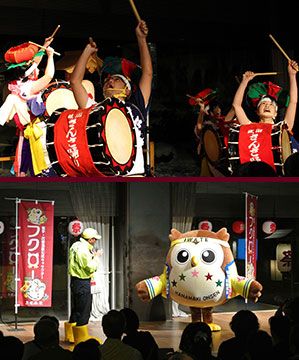 郷土芸能など旅の一夜を楽しく彩る