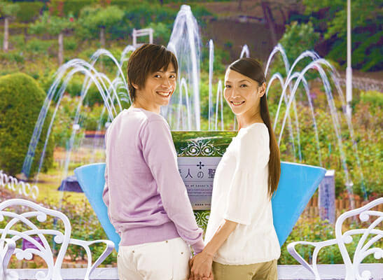 恋人の聖地サテライト選定モニュメント