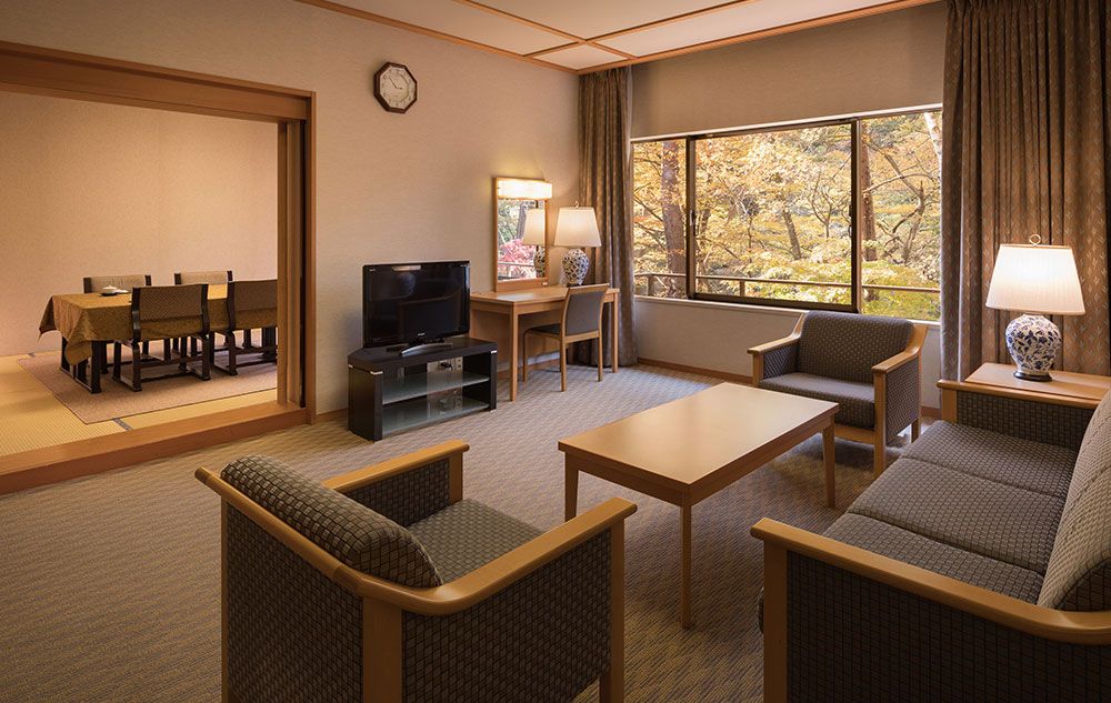 リビング付和室